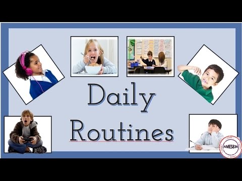 Daily Routines: English Language